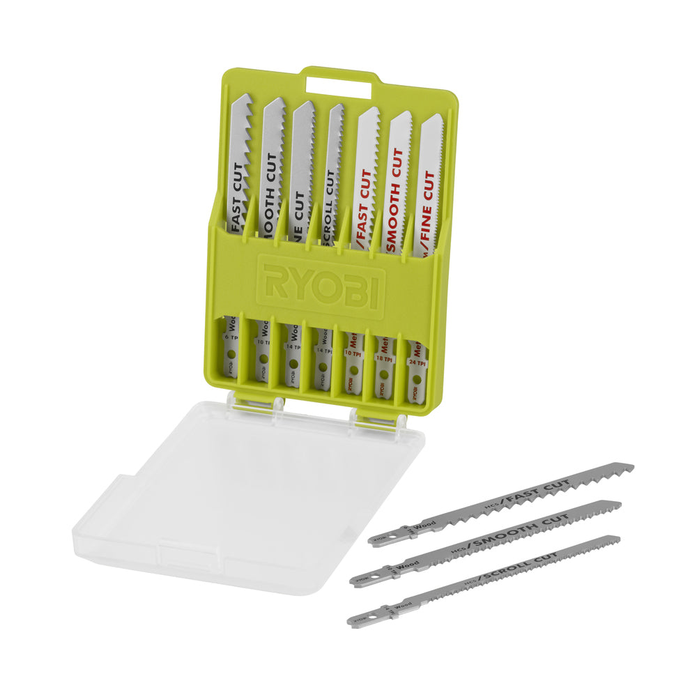 10 PC. All Purpose Jig Saw Blade Kit