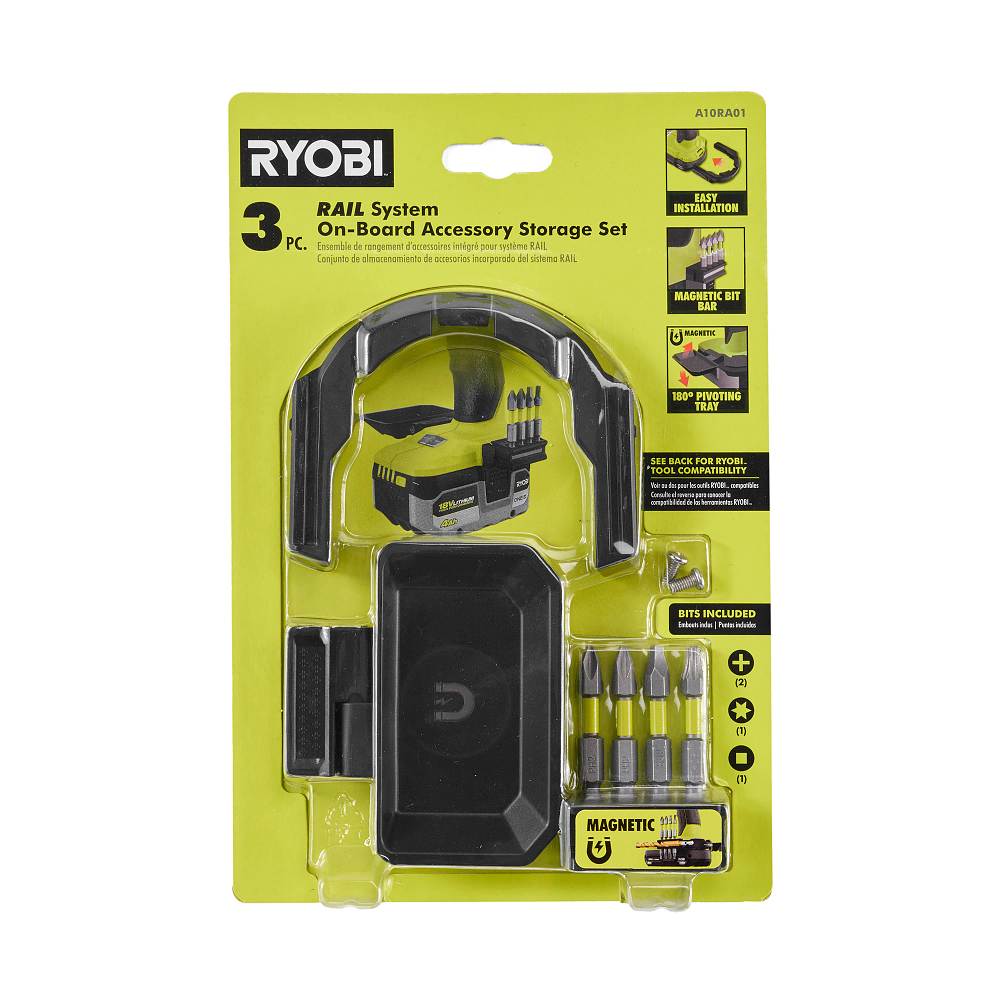 3PC. RAIL SYSTEM On-Board Accessory Storage Set