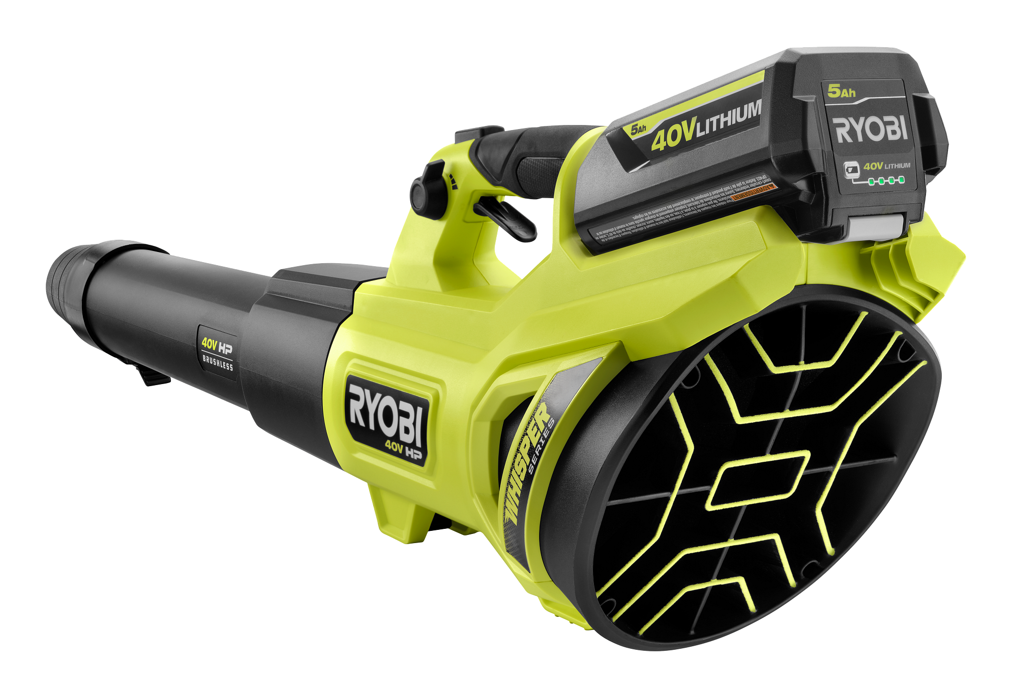 40V HP Brushless 650 CFM WHISPER SERIES Blower Kit