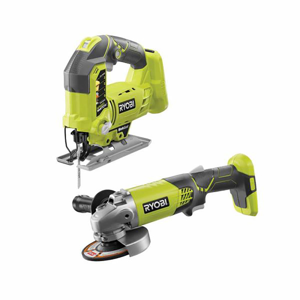 18V ONE+ Orbital Jig Saw & 4-1/2" Angle Grinder