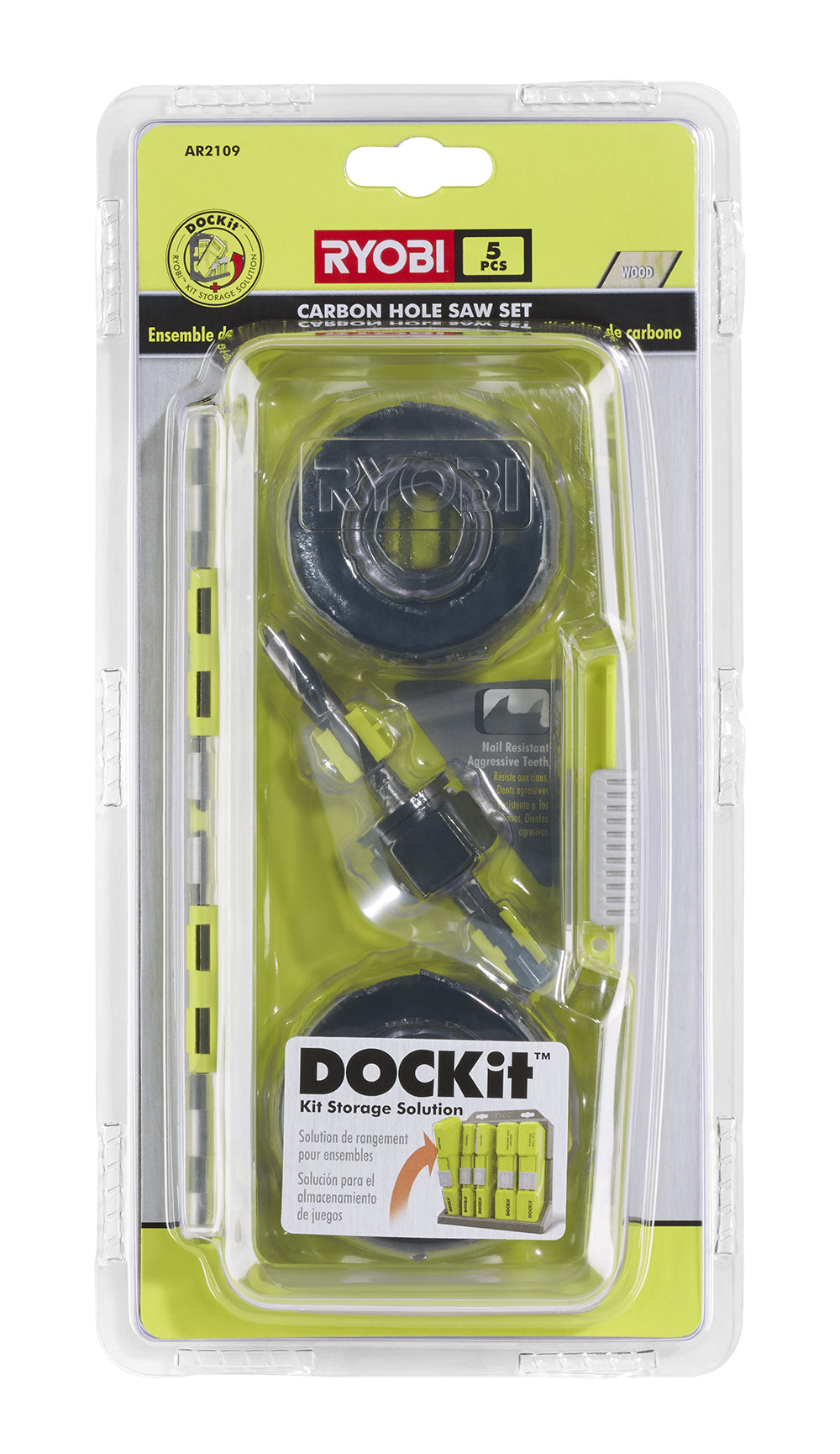5 PC. Carbon Hole Saw Set