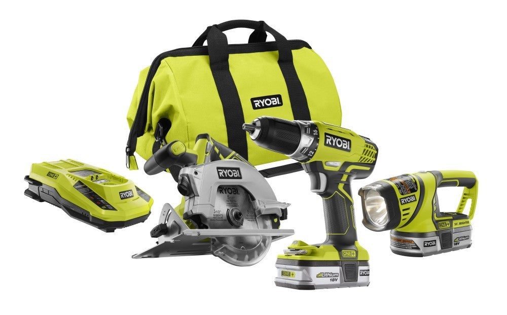 18V ONE+ Combo Kit with Compact Drill