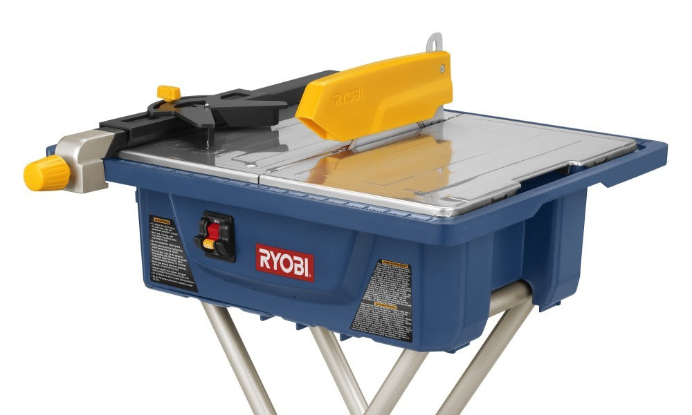 7" Wet Tile Saw with Folding Stand