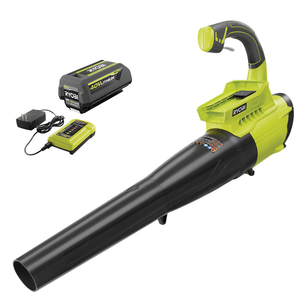 40V 300 CFM Jet Fan Leaf Blower Kit