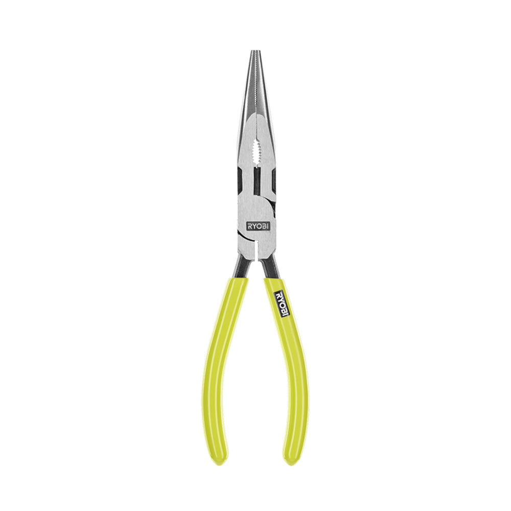 8" High Leverage Long Nose Plier