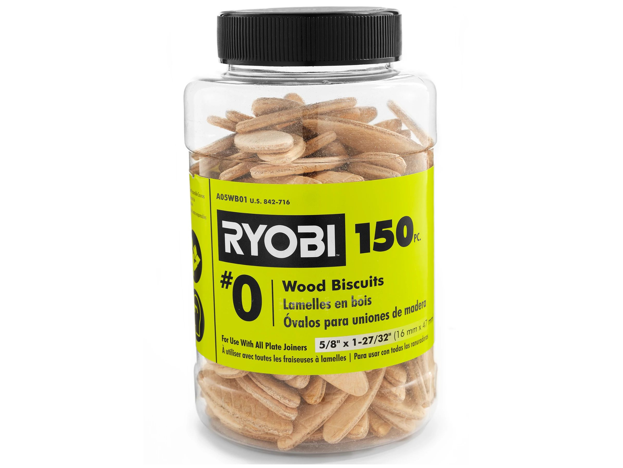 #0 Wood Biscuits (150 PC.)