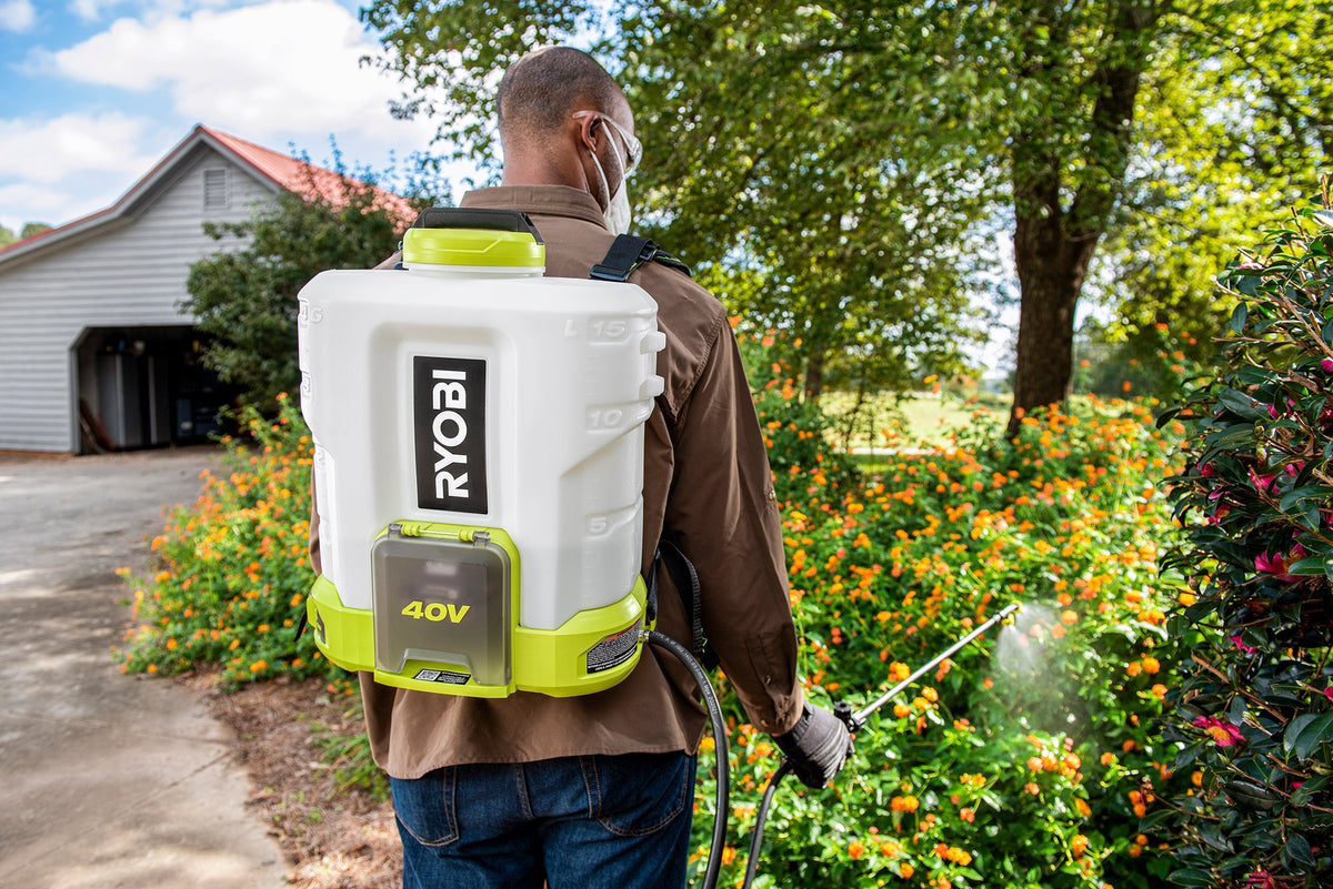 40V 4 Gallon Backpack Chemical Sprayer