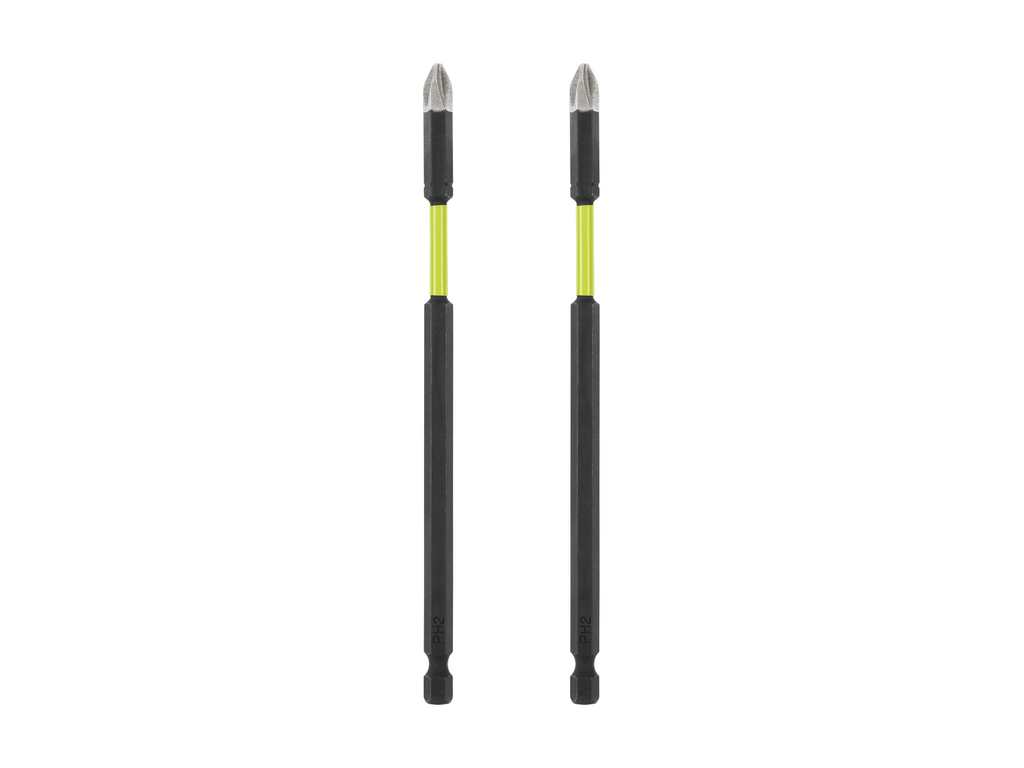 2 PC. 6" Diamond Grit Impact Drive Bits