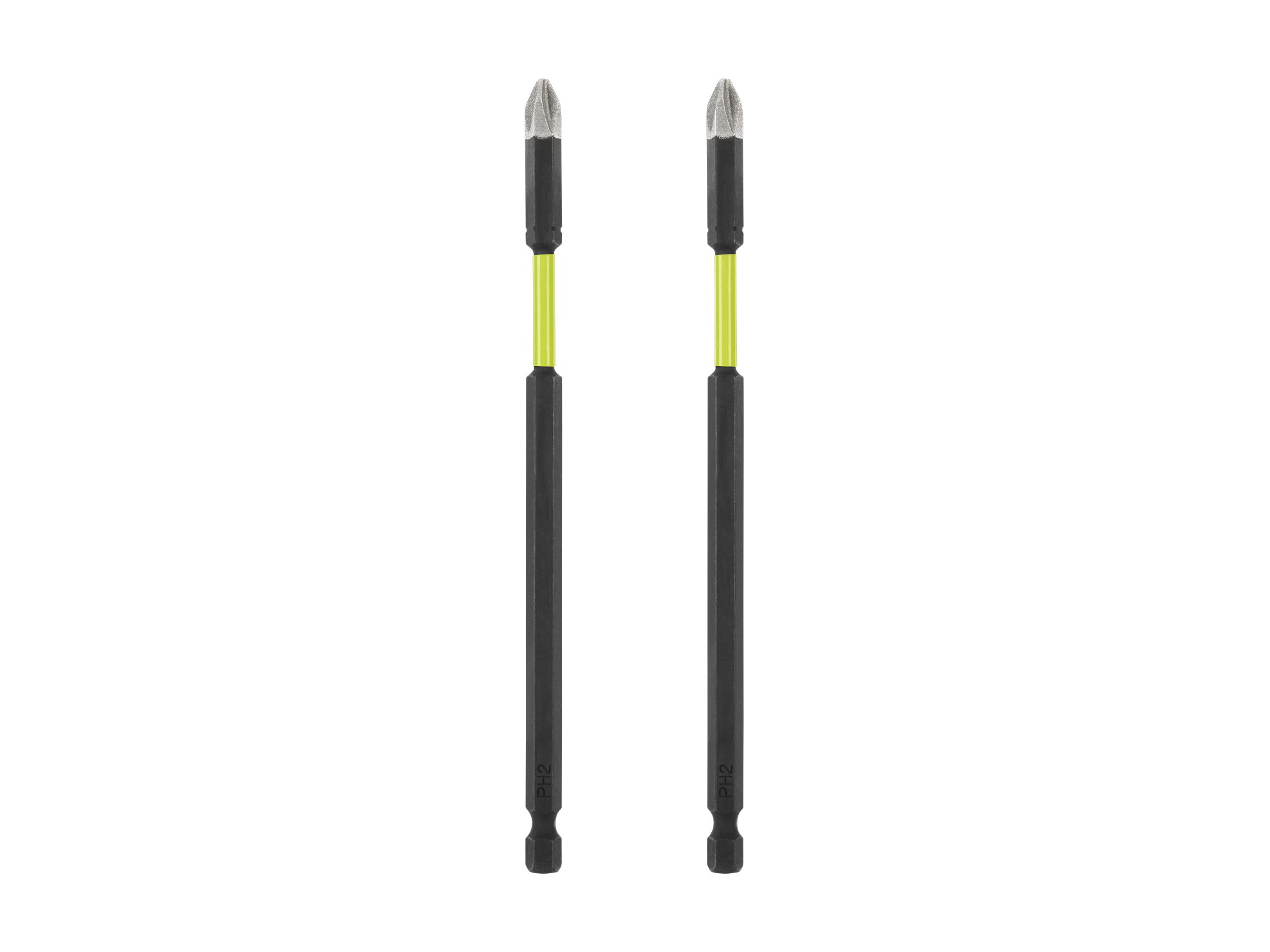 2 PC. 6" Diamond Grit Impact Drive Bits