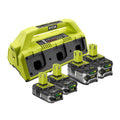 6-Port Supercharger with 4 Lithium+ Batteries