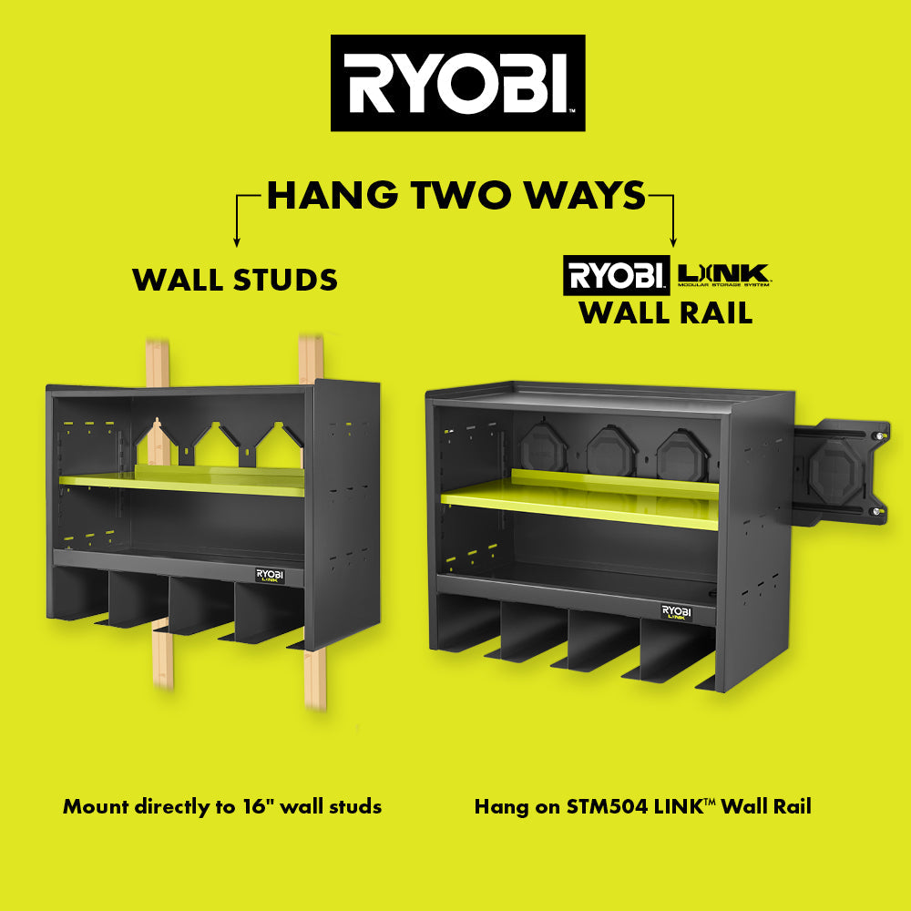 Open Tool Organizer Cabinet