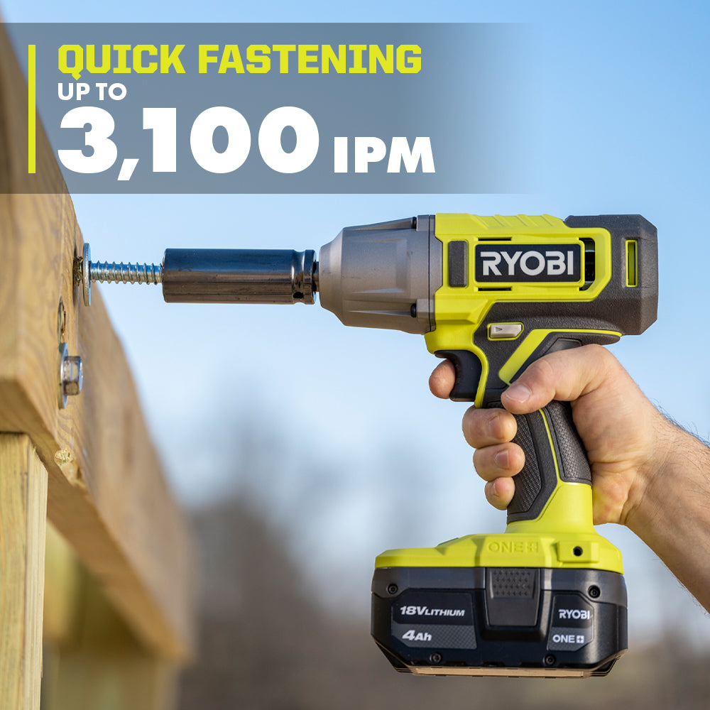 18V ONE+ 1/2" Impact Wrench Kit