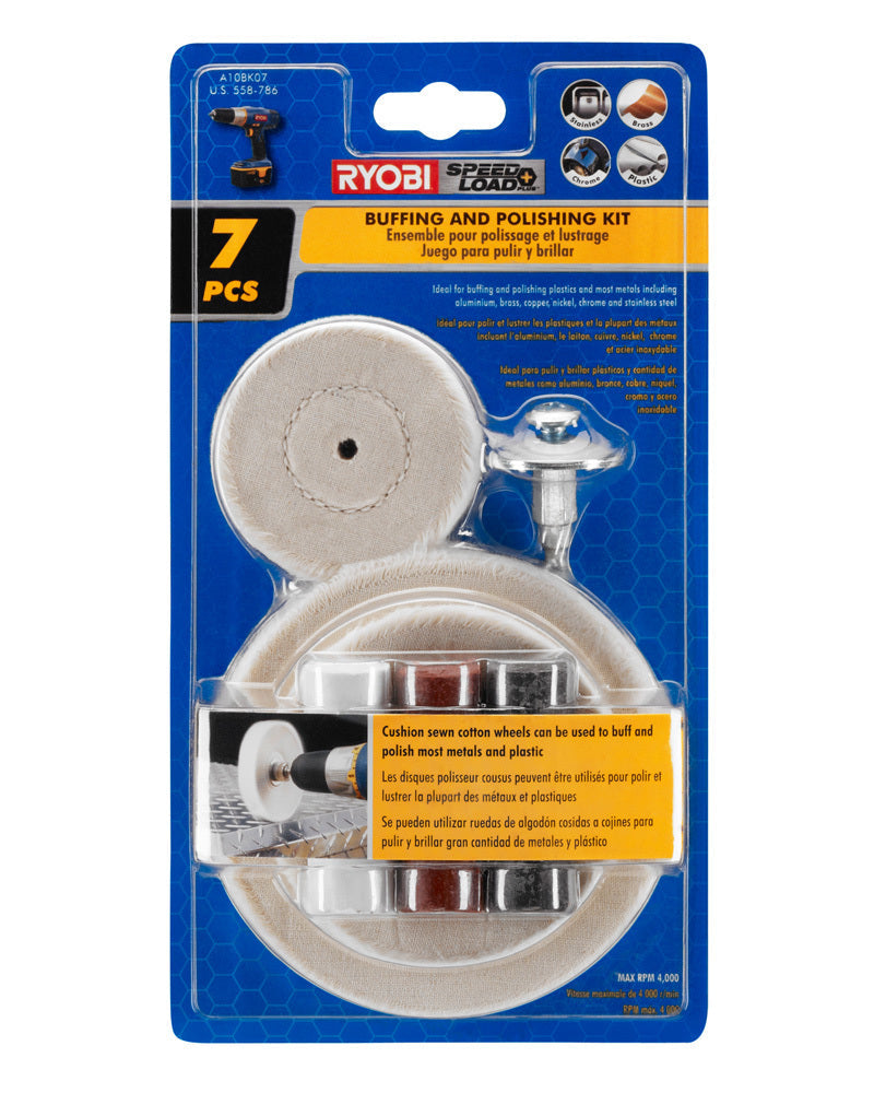 7 PC. Buffing  Kit