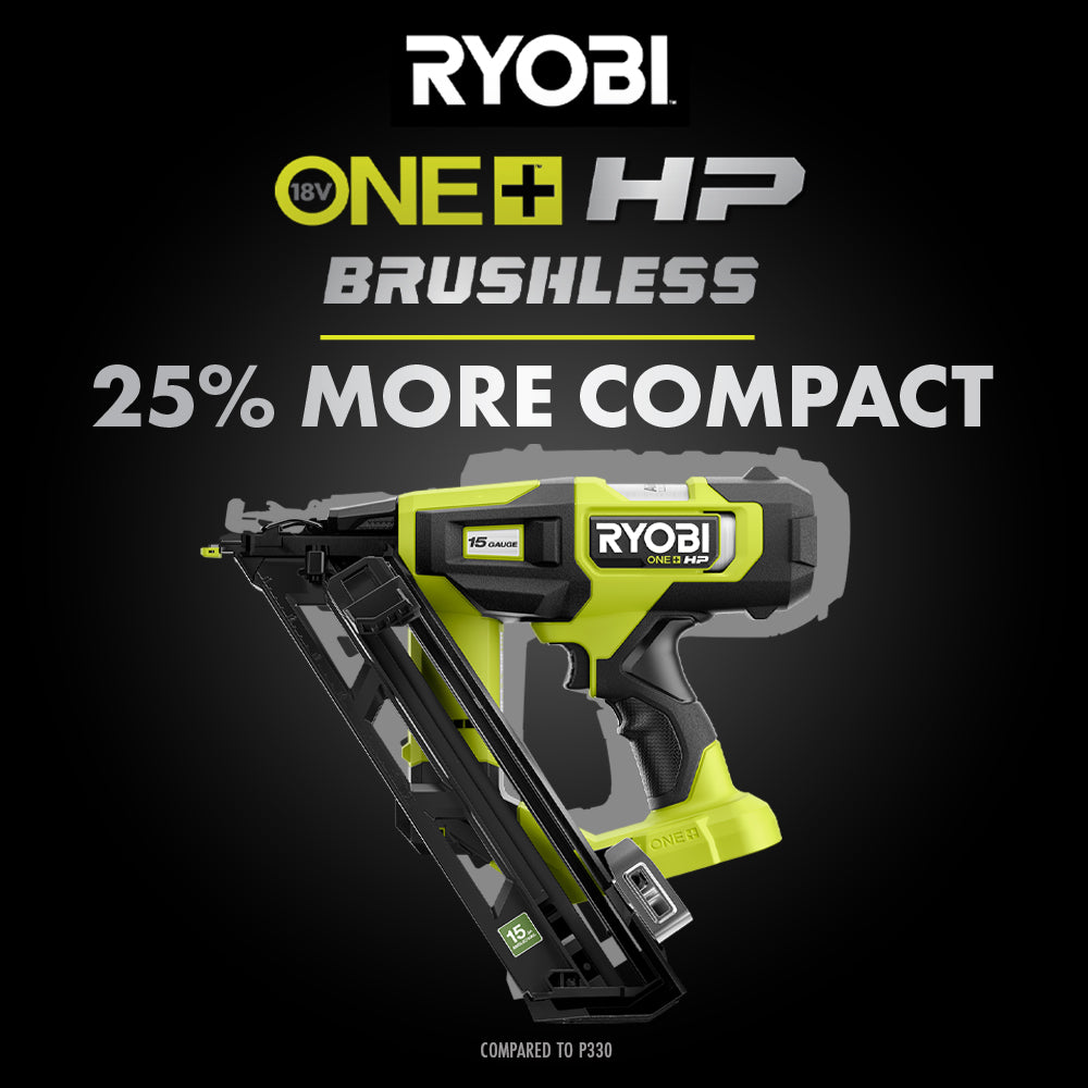 18V ONE+ HP Brushless 15GA Angled Finish Nailer