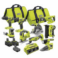 18V ONE+ 11-Piece Combo Kit with 3 Batteries and 6-Port SUPERCHARGER