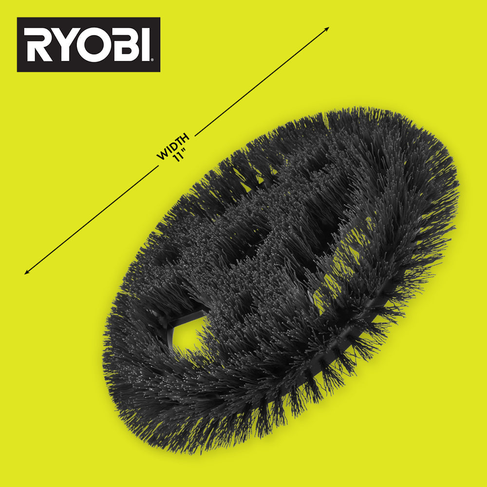 11" VORTEX Hard Bristle Brush