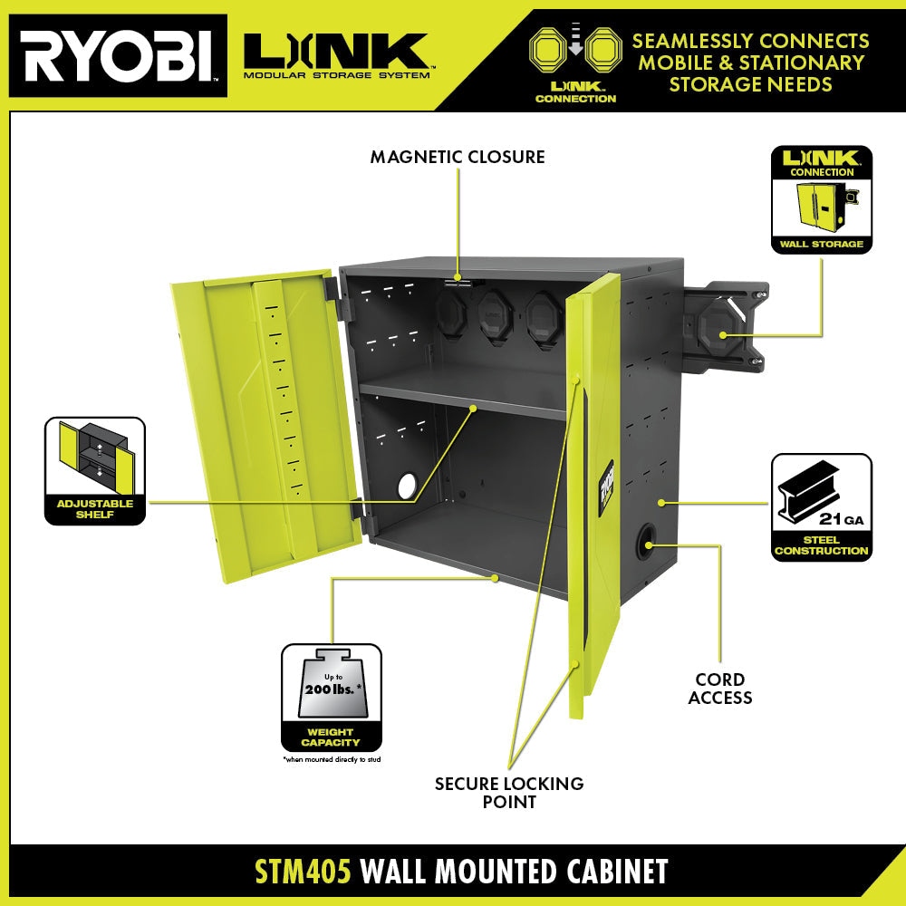 LINK Wall Mounted Cabinet