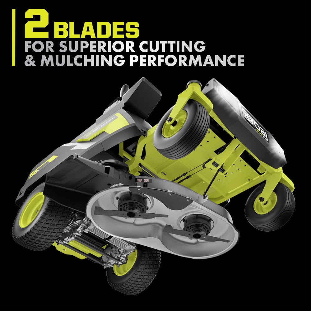 80V HP Brushless 30" Lithium Electric Zero Turn Riding Mower Kit