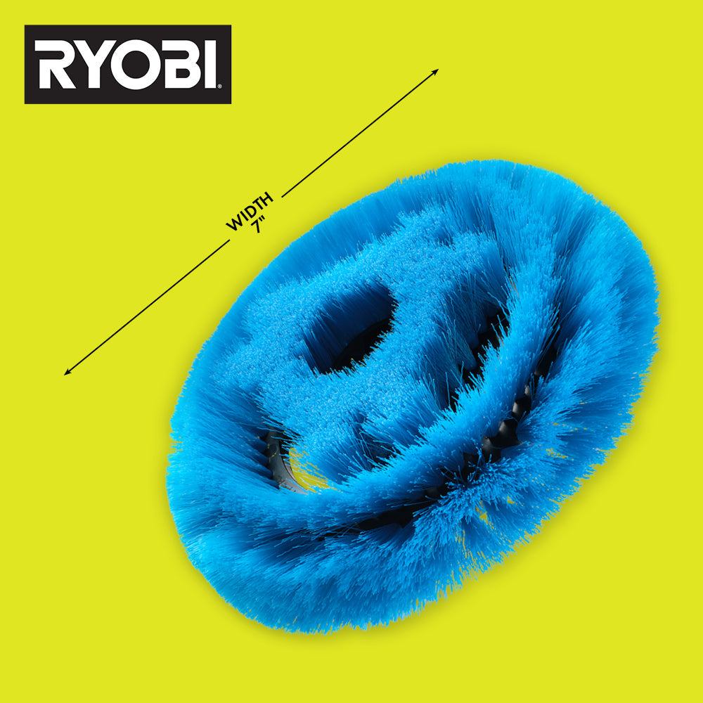 7" VORTEX Soft Bristle Brush