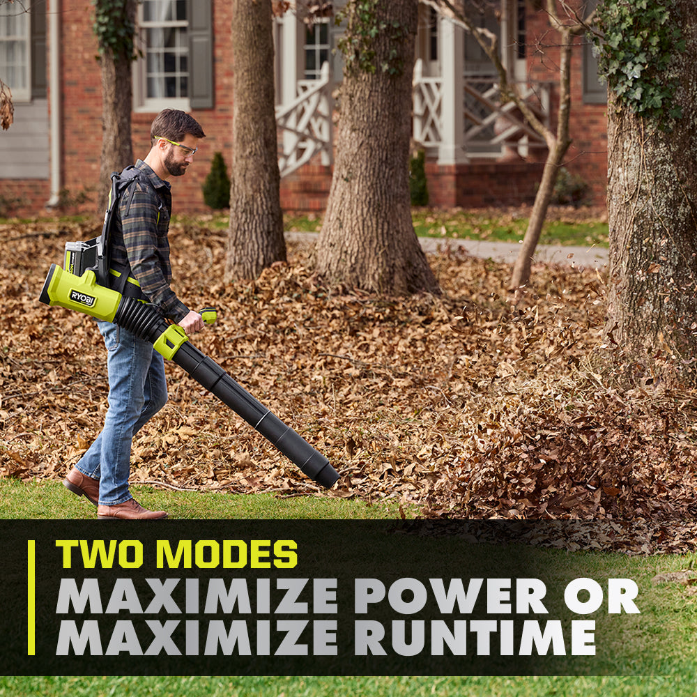 40V HP Brushless 850 CFM Backpack Blower Kit
