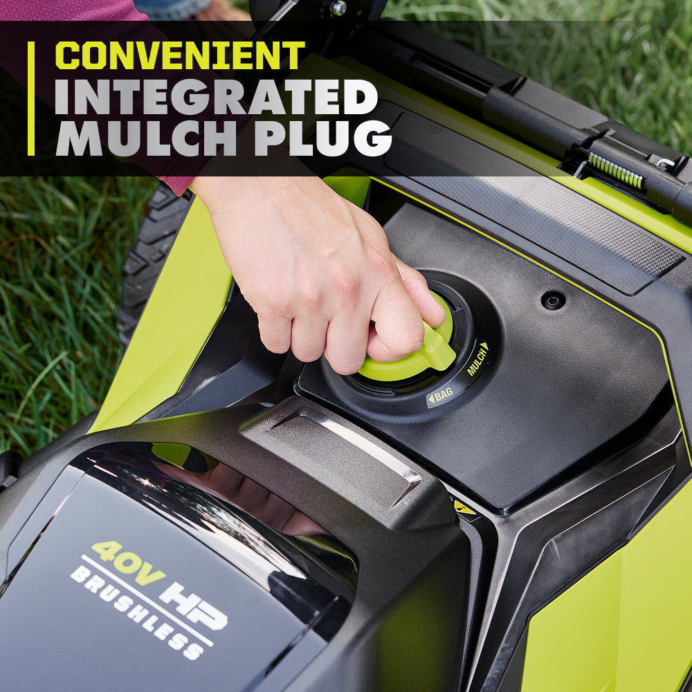 40V HP Brushless 21" Push Multi-Blade Mower Kit
