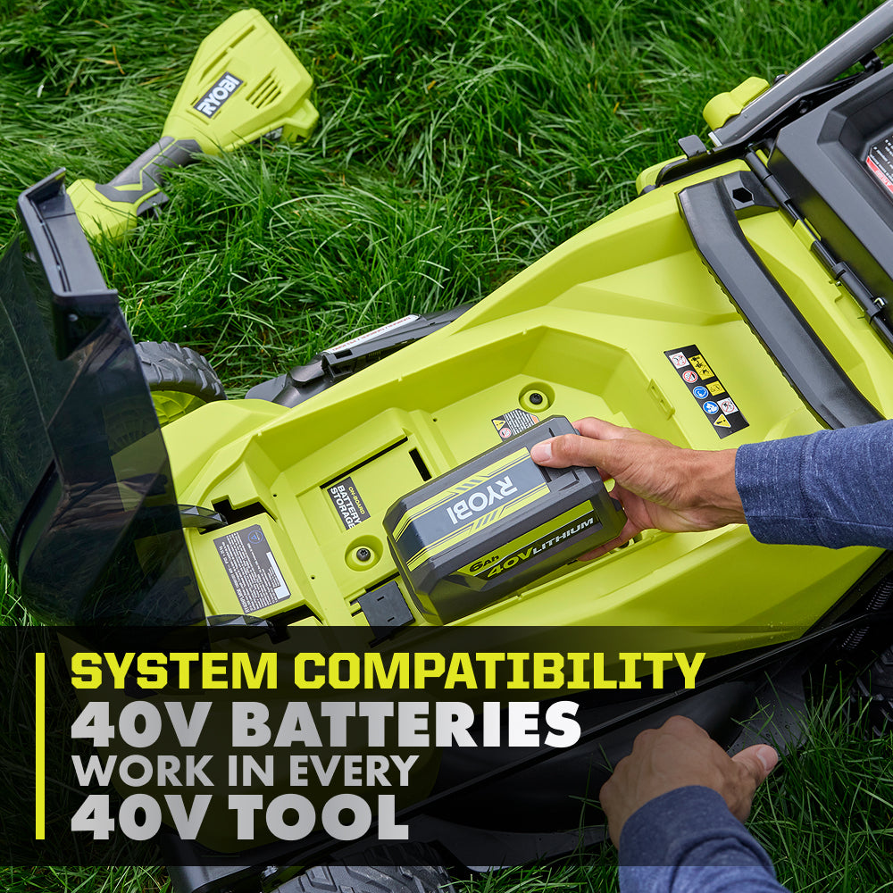 40V HP Brushless 20" Push Mower Kit