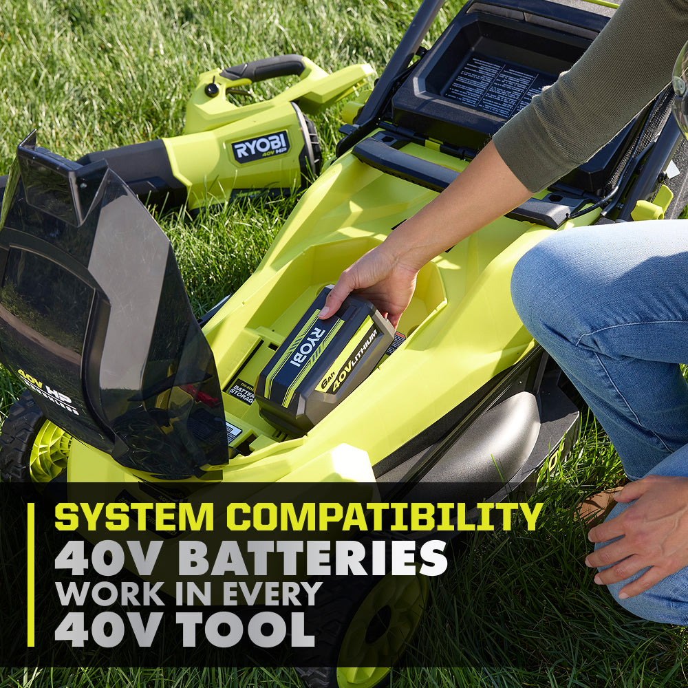 40V HP Brushless 20" Self-Propelled Mower Kit