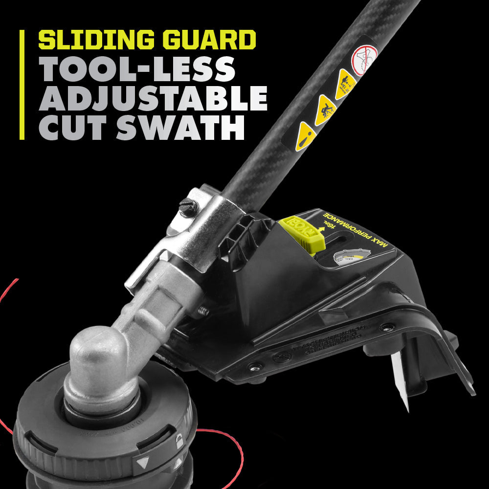 40V HP Brushless 16" Attachment Capable String Trimmer Kit