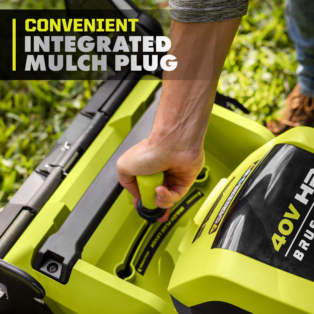 40V HP Brushless 21" Self-Propelled AWD Multi-Blade Mower Kit
