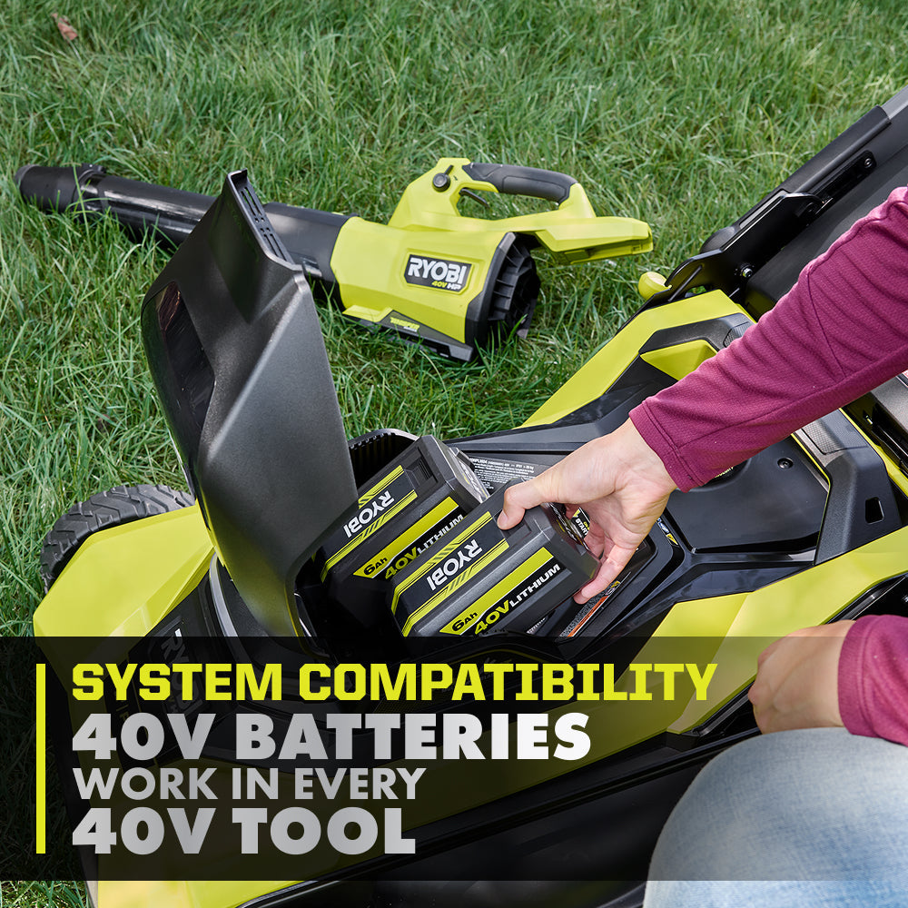 40V HP Brushless 21" Push Multi-Blade Mower Kit