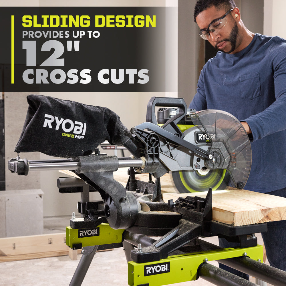 18V ONE+ HP Brushless 10" Sliding Compound Miter Saw
