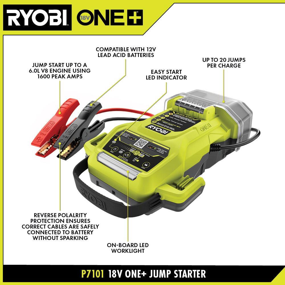 18V ONE+ Jump Starter
