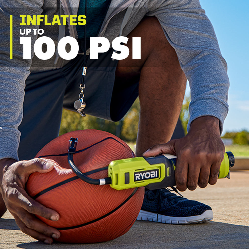 USB Lithium Bike Tire and Ball Pump Inflator Kit