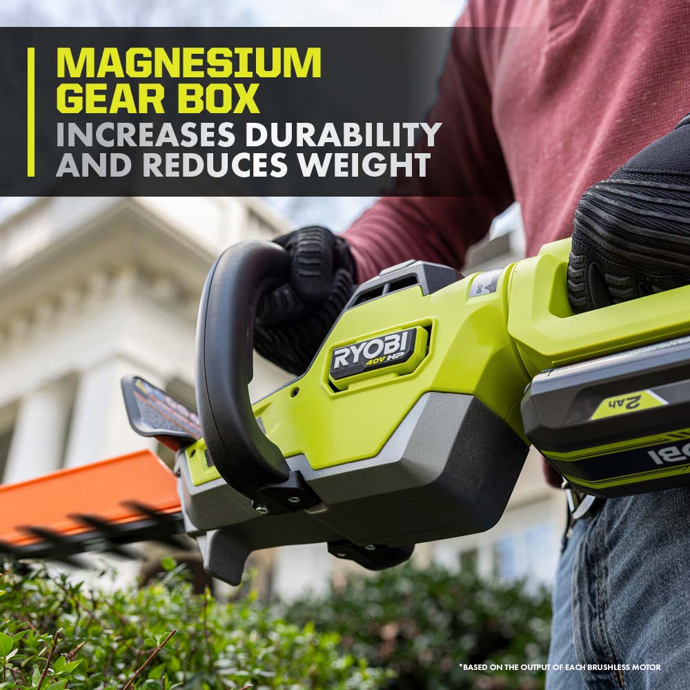 40V HP Brushless WHISPER SERIES 26" Hedge Trimmer