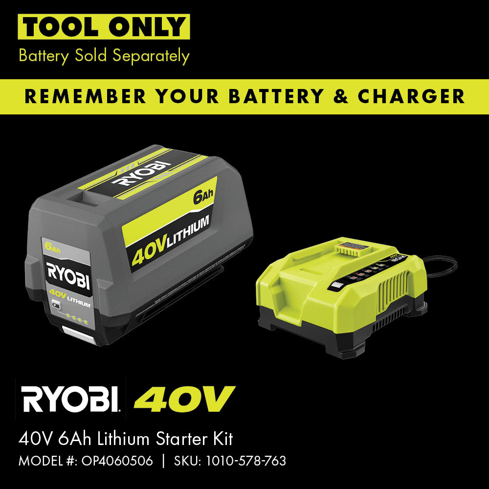 40V HP Brushless 800 CFM WHISPER SERIES Blower