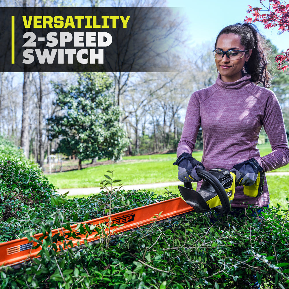 18V ONE+ HP Brushless WHISPER SERIES 24" Hedge Trimmer Kit