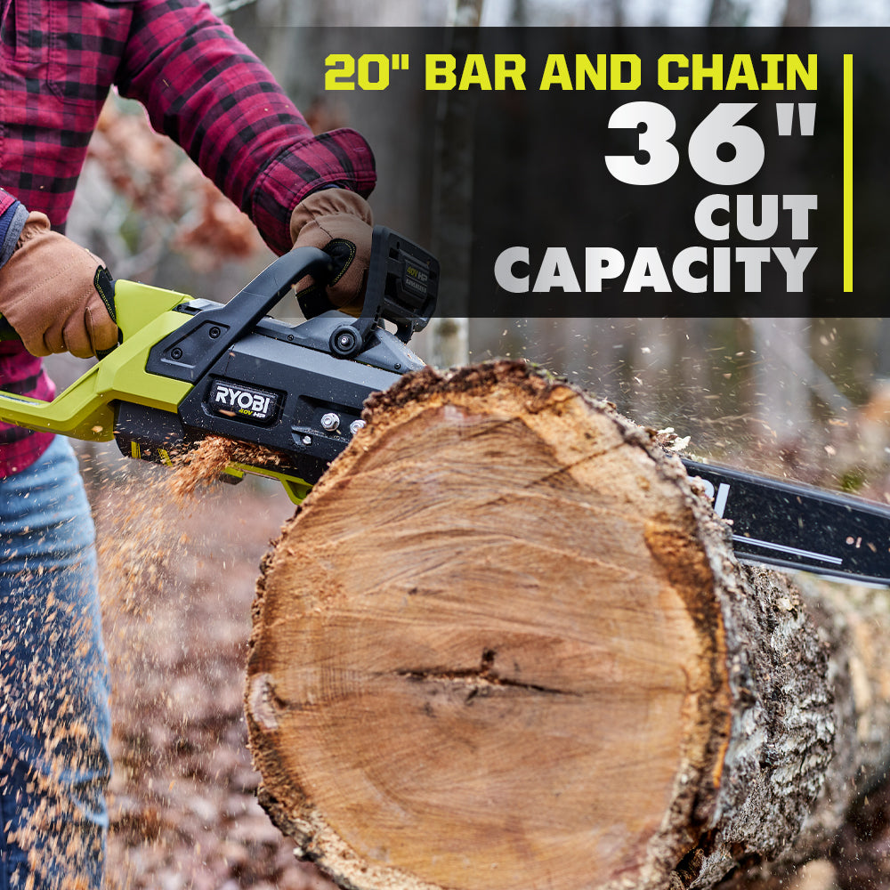 40V HP Brushless 20" Chainsaw