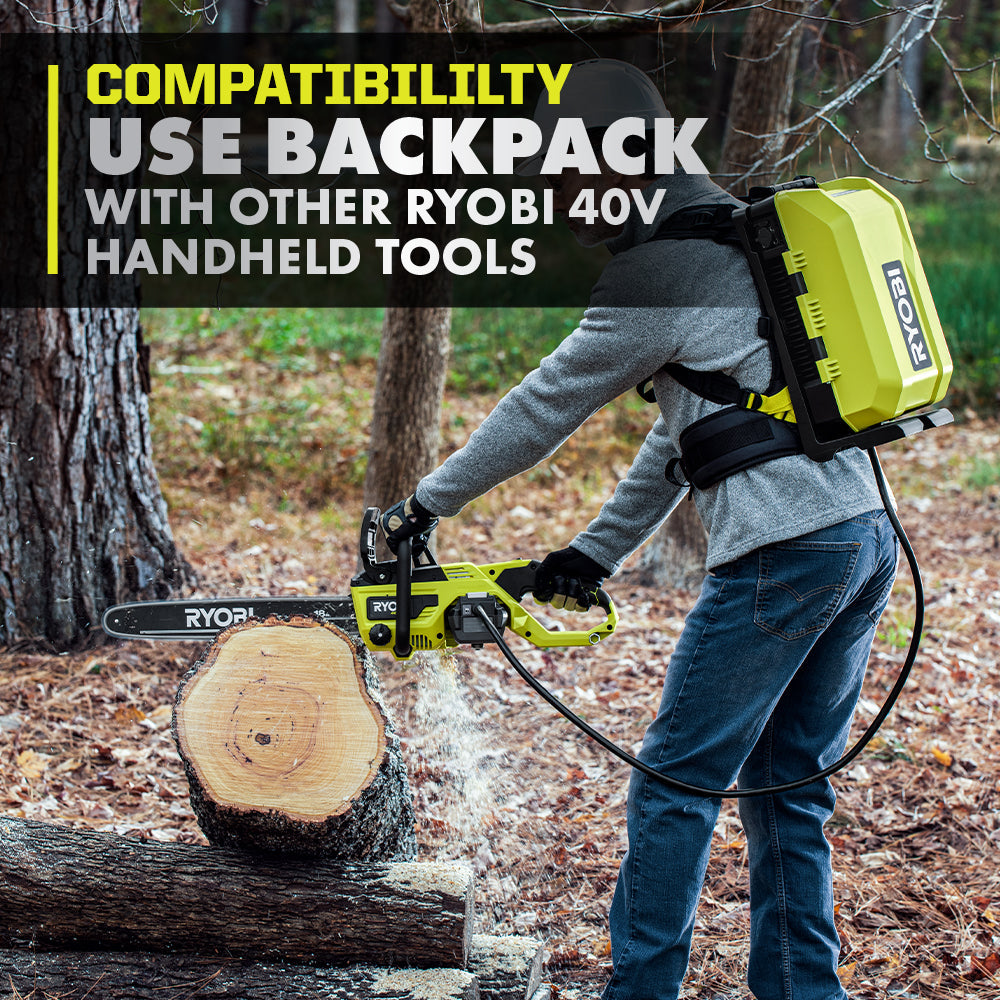 40V Backpack Power Supply/Charger
