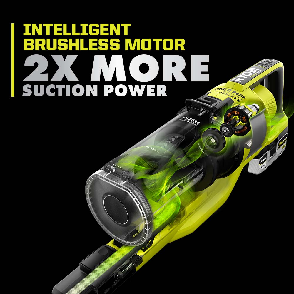 18V ONE+ HP Cordless Pet Stick Vac Kit with Dual-Roller Bar