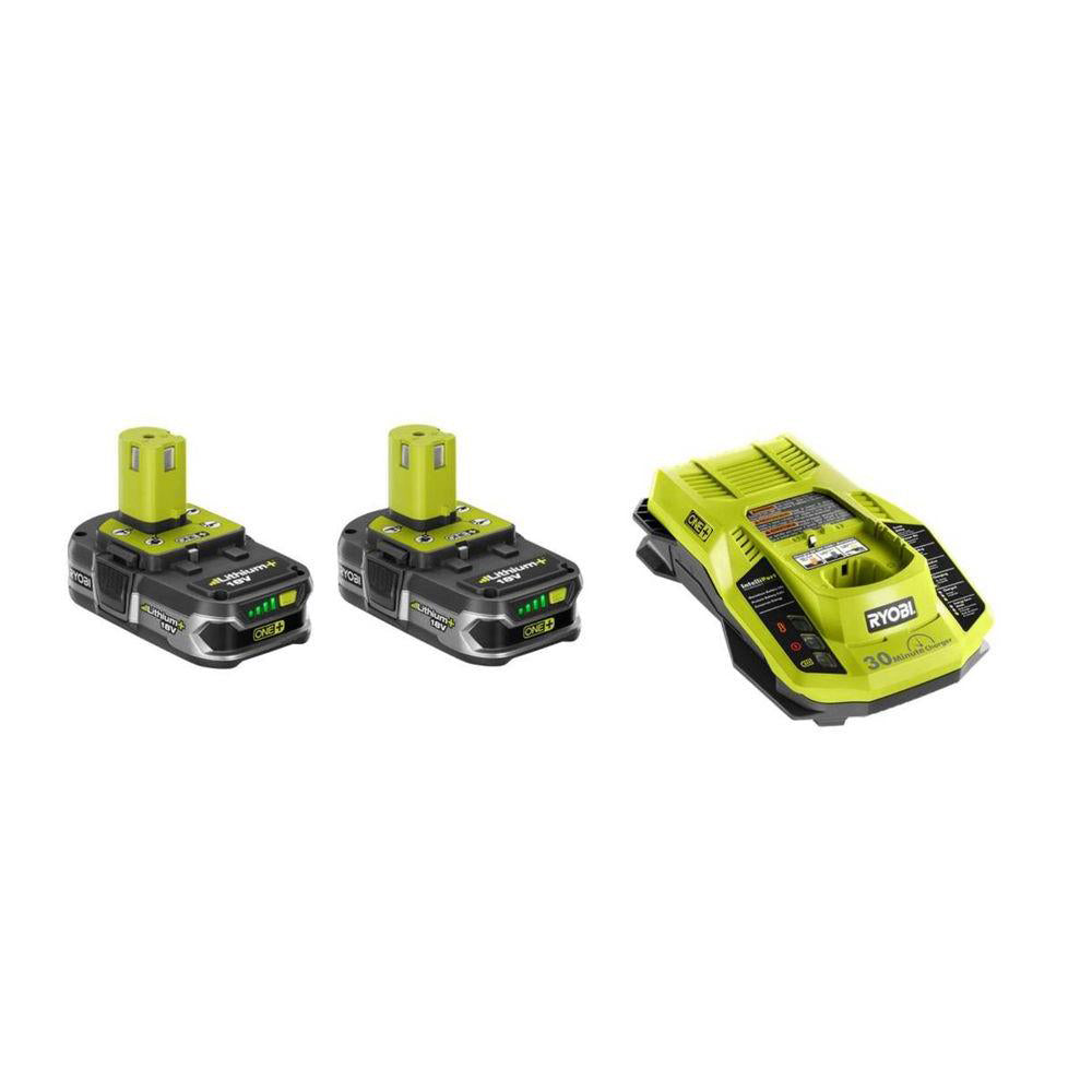 18V ONE+ 1.5 Ah LITHIUM+ Battery 2-Pack and Dual Chemistry IntelliPort Charger Upgrade Kit