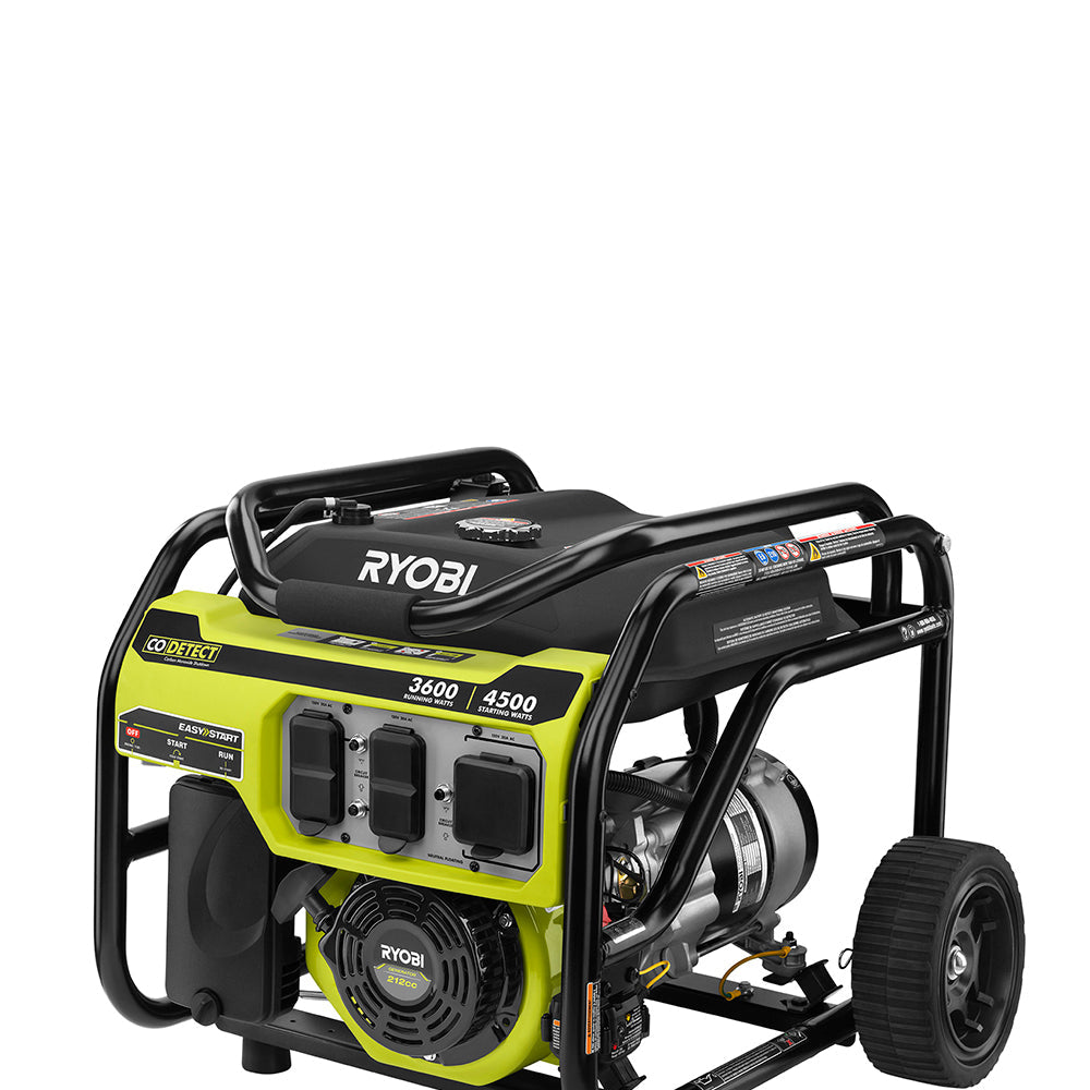 3600-Watt Generator with CO Shutdown Sensor