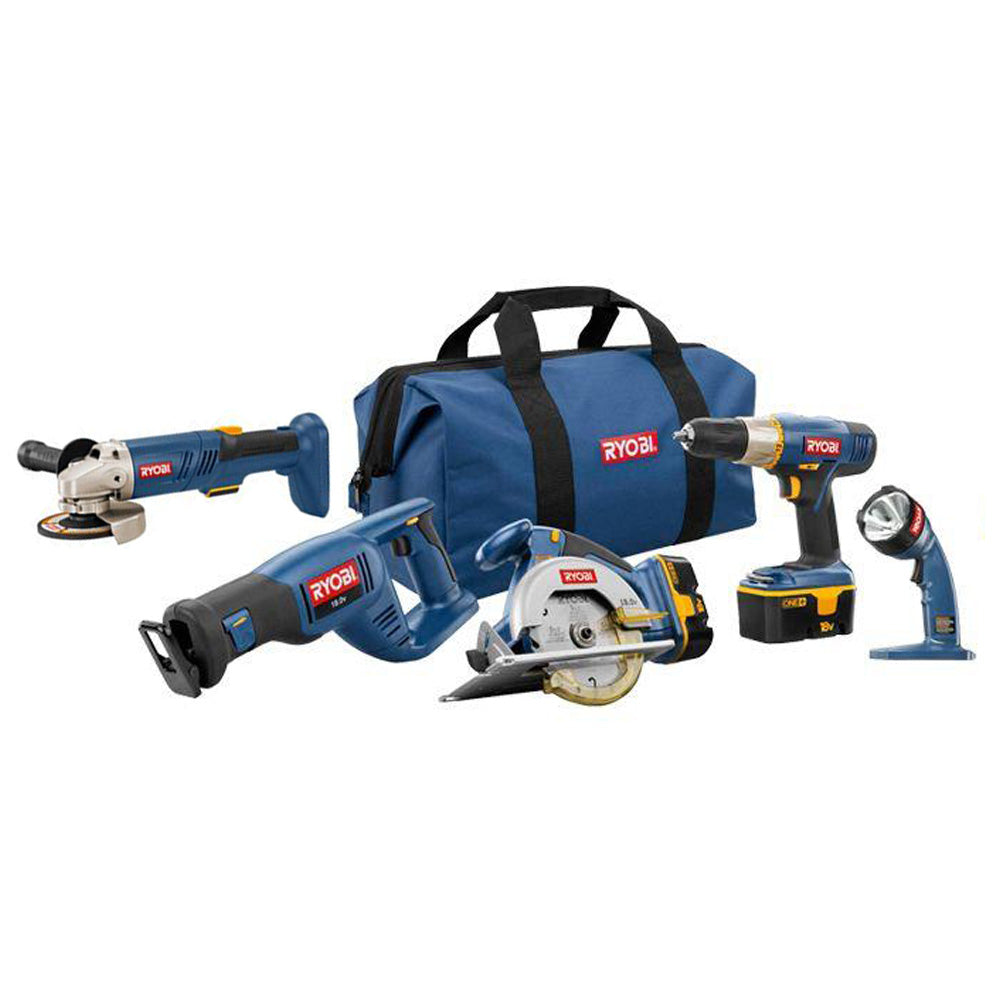 18V ONE+ Super Combo Kit (4-Tool) + Angle Gridner