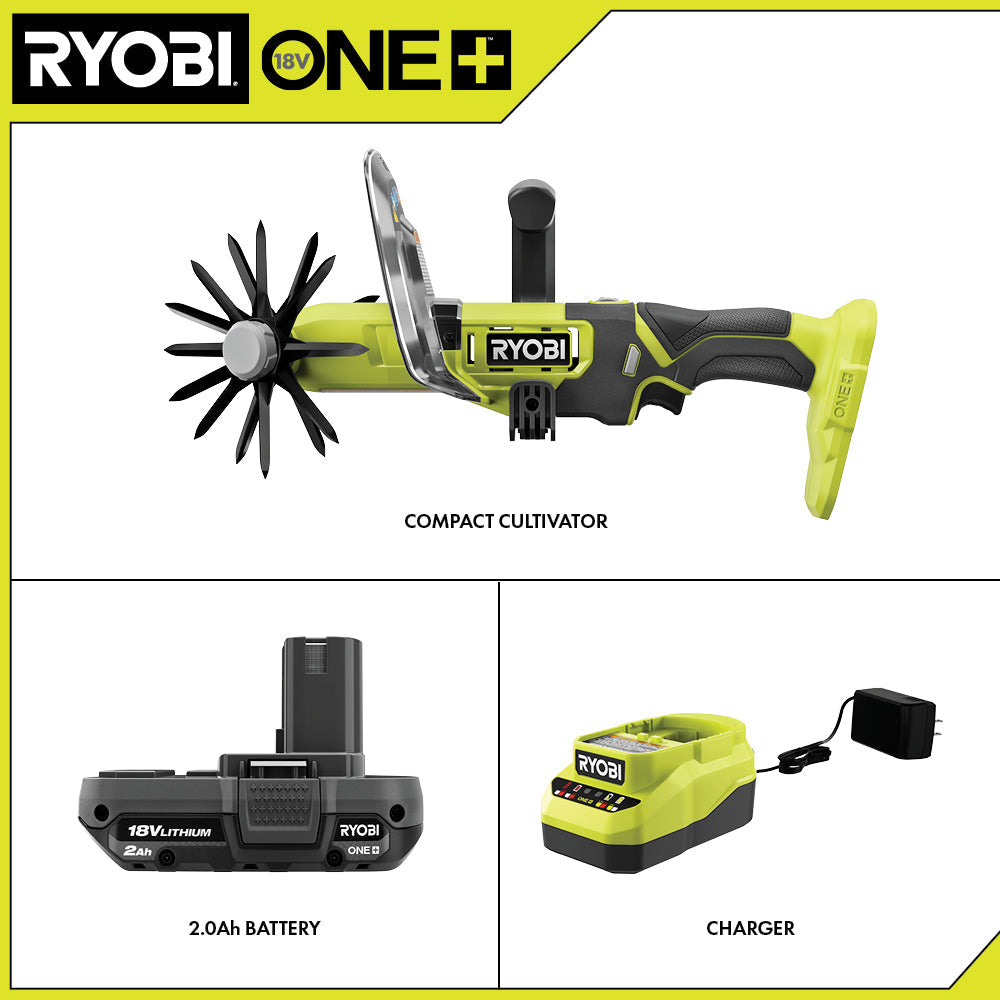 18V ONE+ Compact Cultivator Kit
