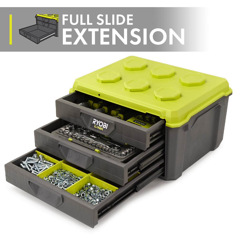 LINK 3-Drawer Tool Box