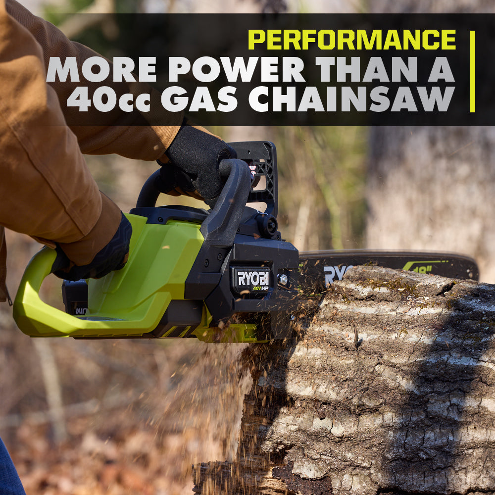 40V HP Brushless 18" Chainsaw Kit