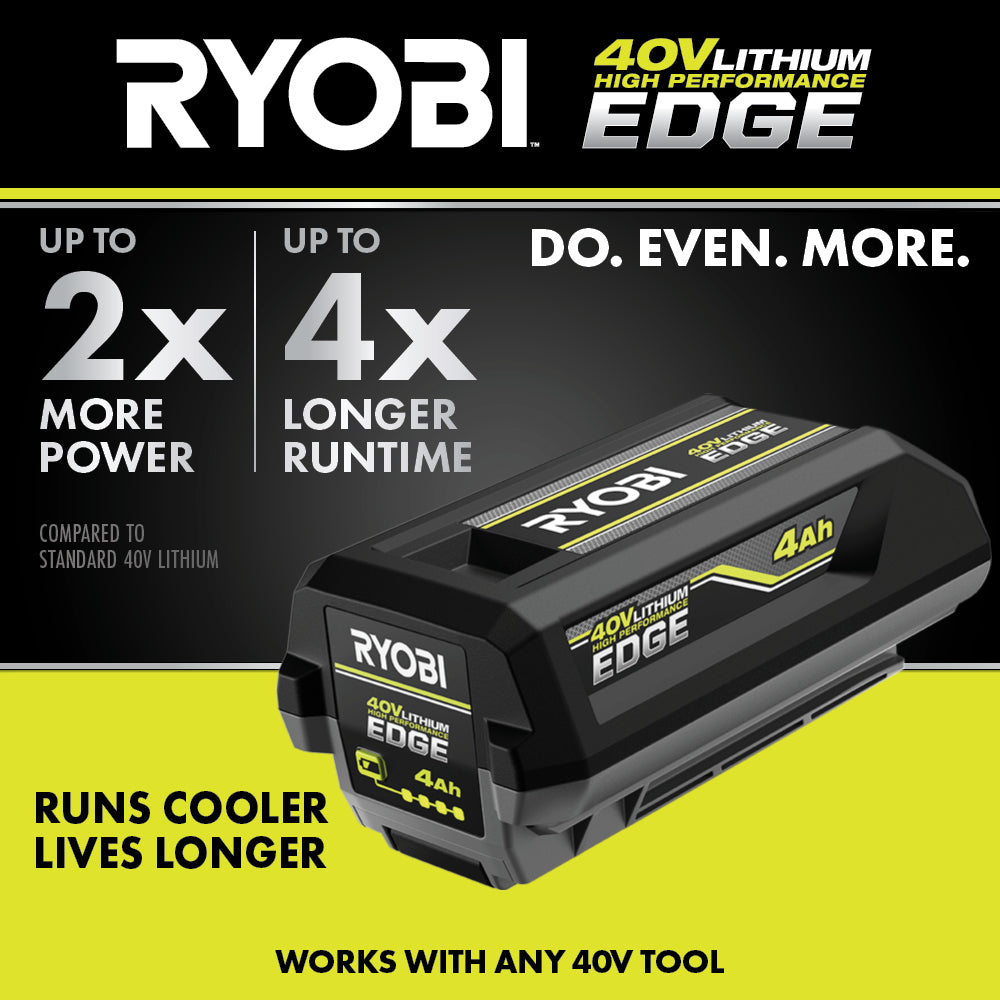 40V 4Ah LITHIUM HIGH PERFORMANCE EDGE BATTERY