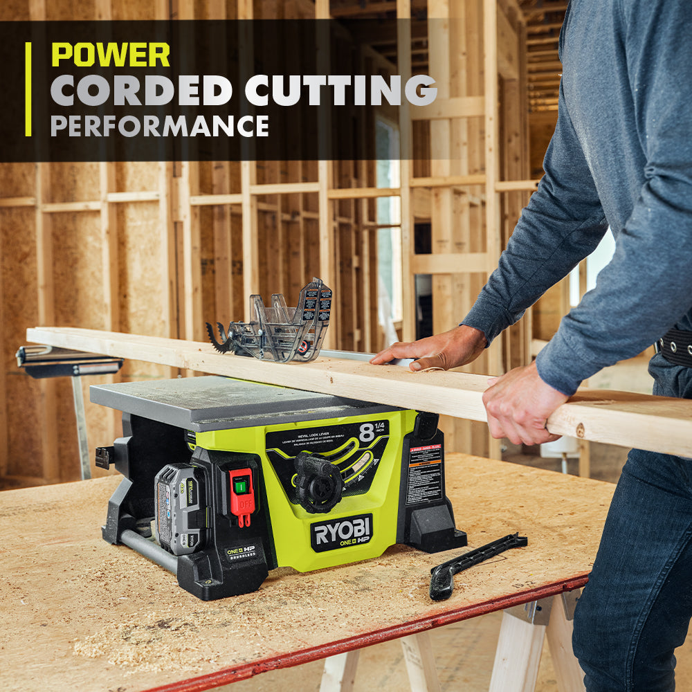 18V ONE+ HP Brushless 8-1/4" Table Saw Kit