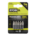 5 PC. 1" Diamond Grit Impact Drive Bits