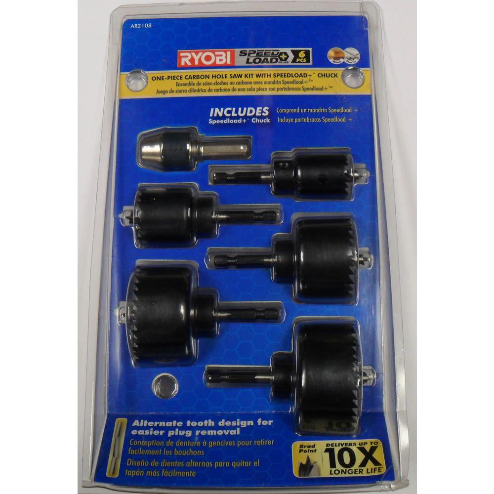 ACC-6 PC One Piece Hole Saw Set