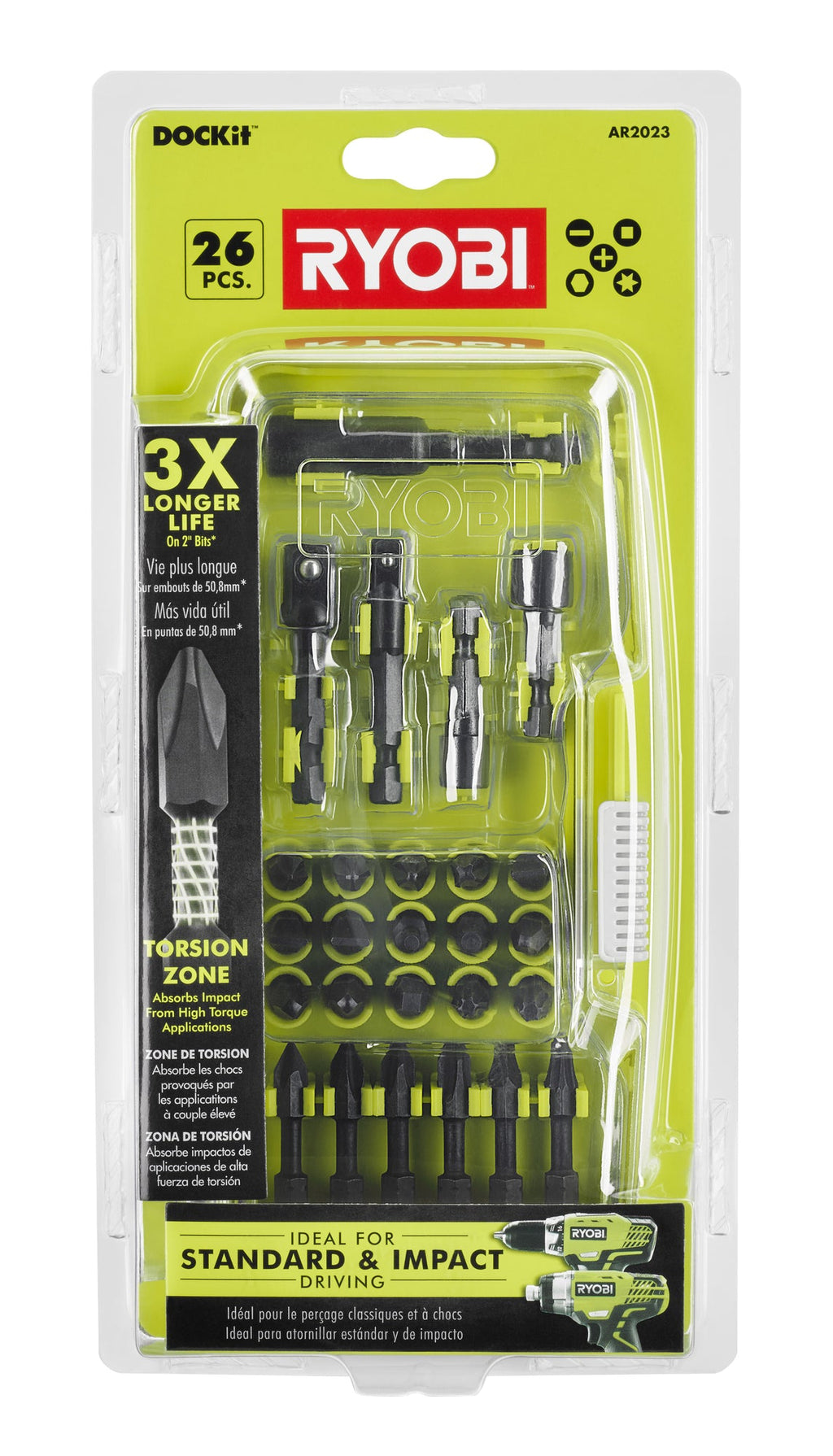 26 PC. Impact Driving Kit
